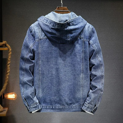 Klassische Denimjacke mit Kapuze Rainer