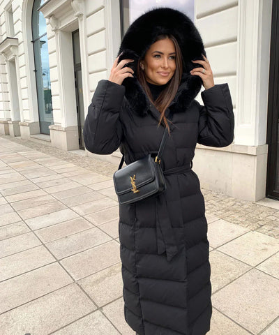 Quiana® | Langer Wintermantel
