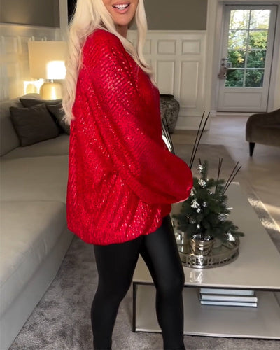 Violeta® | Elegantes Pailletten-Top