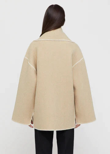 Fiona® | Premium-Jacke mit Seidenschal