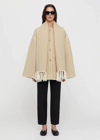 Fiona® | Premium-Jacke mit Seidenschal