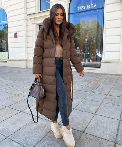 Quiana® | Langer Wintermantel