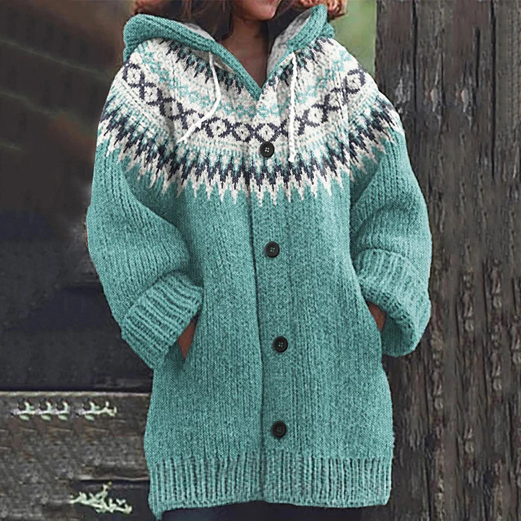 Amelia® | Strickjacke aus gestrickter Wolle