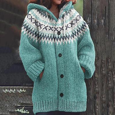Amelia® | Strickjacke aus gestrickter Wolle