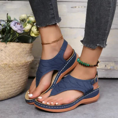 Karlin - Modischen Ledersandalen für den Sommer