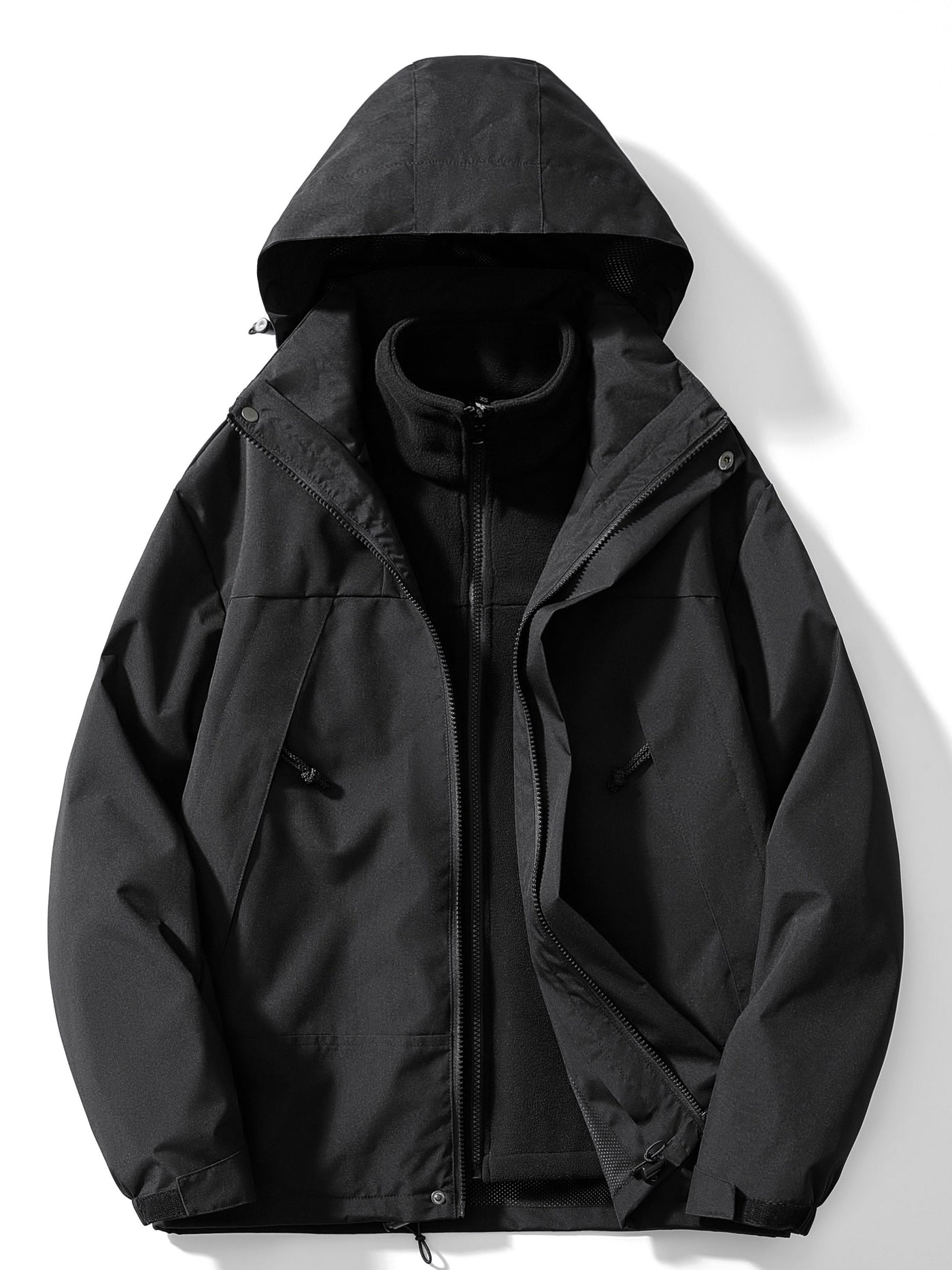 Wasserdichte Jacke mit Kapuze für Herren