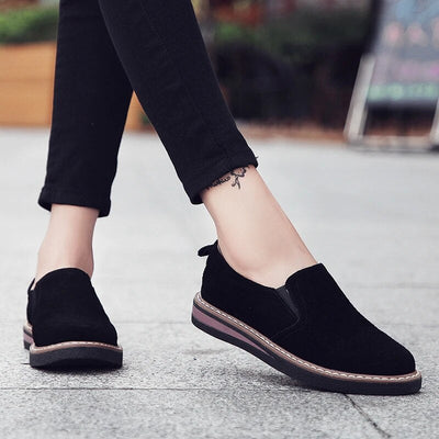 Keila - Raffinierter Loafer aus Wildleder für Damen
