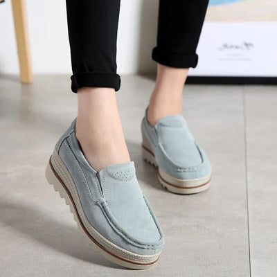 Jesslynn - Damen Plateau-Loafers