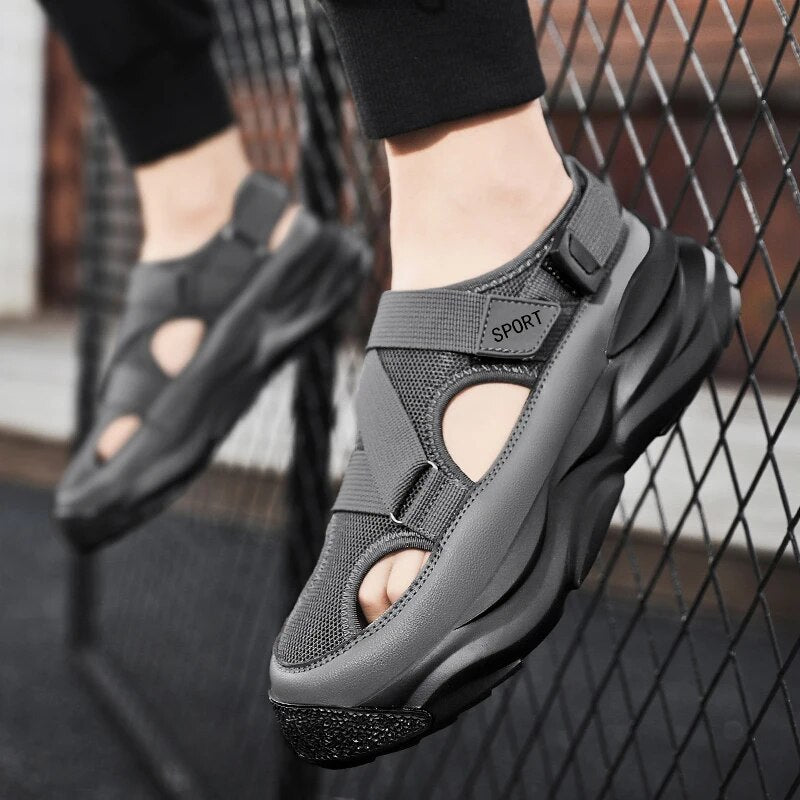 Maks - Bequeme Plateau Sandalen