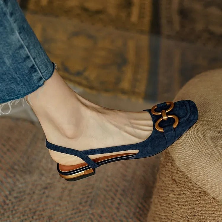 Joanna - Elegante Vintage-Sandalen