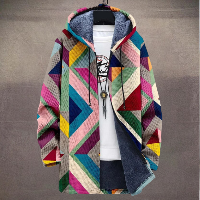 Trendige Jacke mit Kapuze für Herren