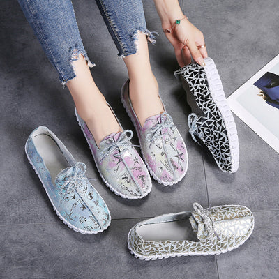 Gea - Bequeme flache Damen-Loafer