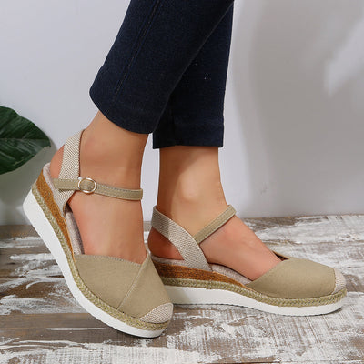 Gina - Bequeme Plateau-Sandalen
