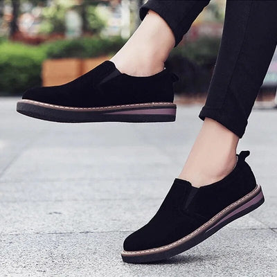 Keila - Raffinierter Loafer aus Wildleder für Damen