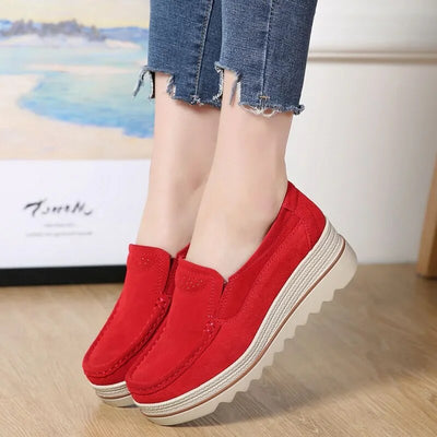 Jesslynn - Damen Plateau-Loafers