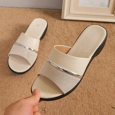 Indra - Bequeme und Glitzernde Sandalen