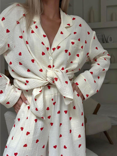 Bequemes Pyjama Set für Damen