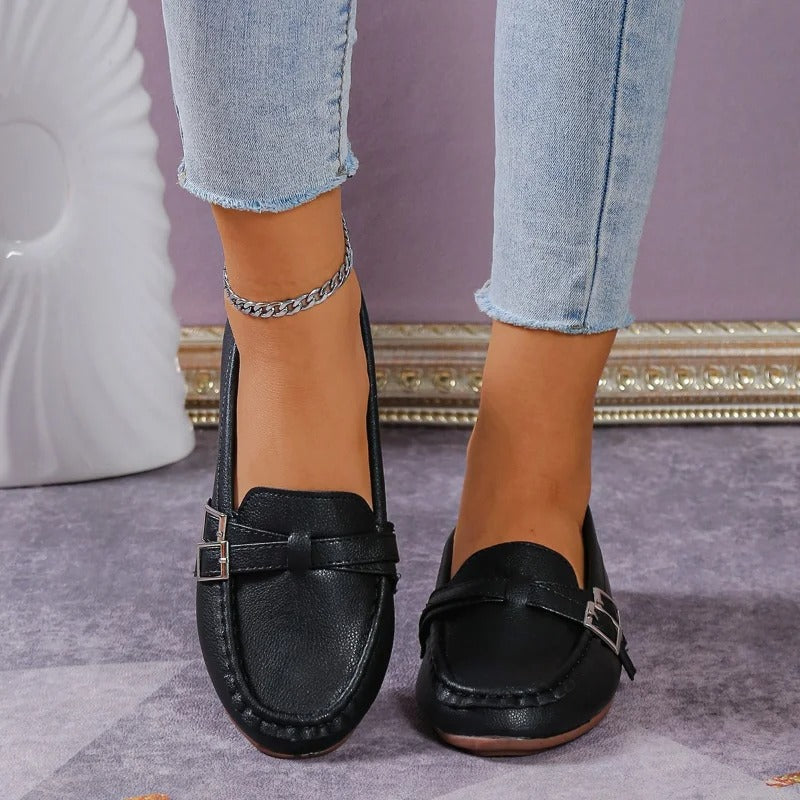 April - Klassischer Loafer für Damen