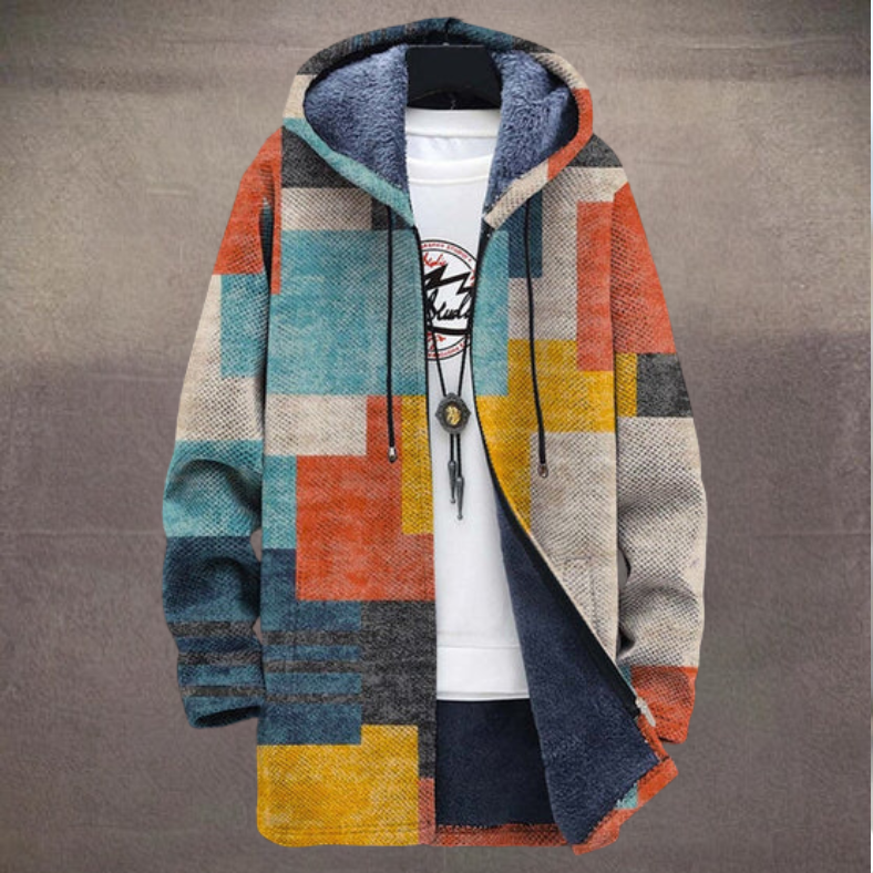 Trendige Jacke mit Kapuze für Herren
