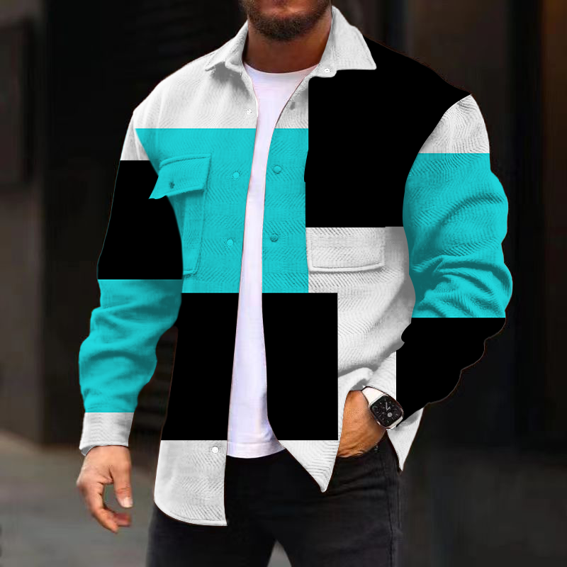 Stylisches Langarmhemd für Herren