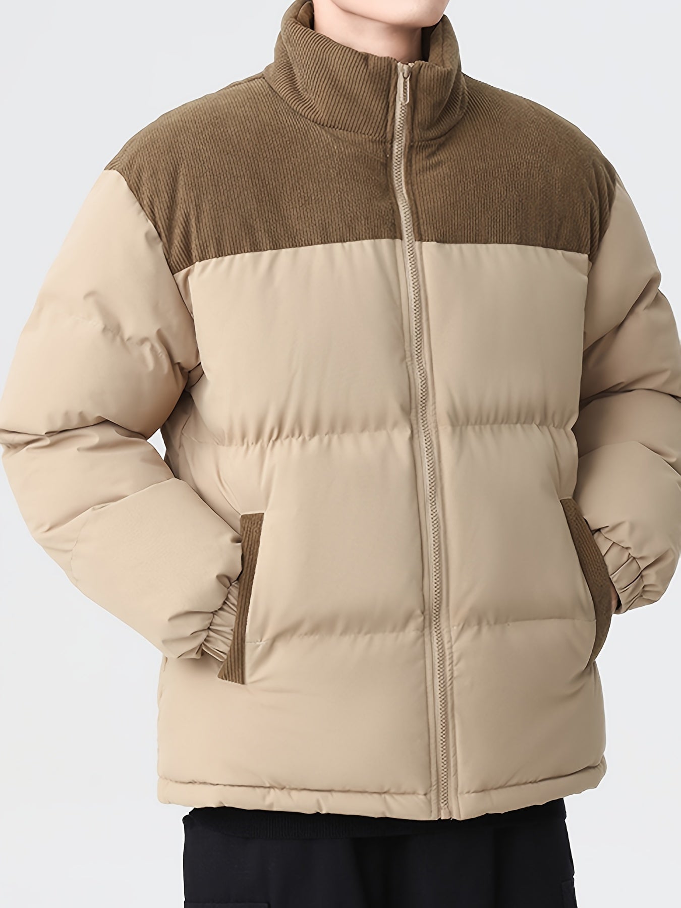 Stylische Pufferjacke für Herren