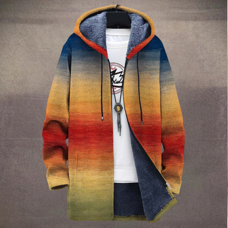 Trendige Jacke mit Kapuze für Herren