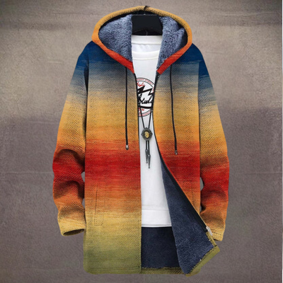 Trendige Jacke mit Kapuze für Herren