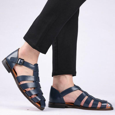 Ollie - Klassische Und Elegante Ledersandalen
