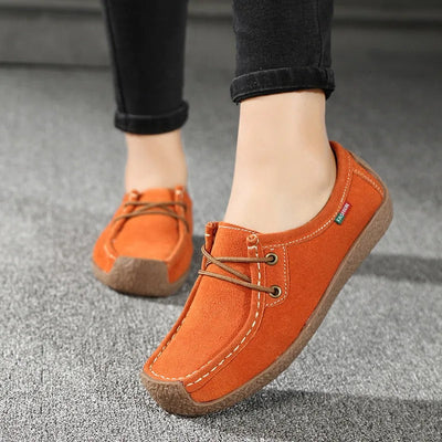 Malen - Damen-Turnschuhe aus Wildleder