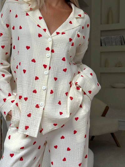 Bequemes Pyjama Set für Damen