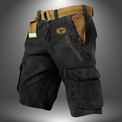 YELLOWSTONE - HANDGEFERTIGTE CARGOSHORTS