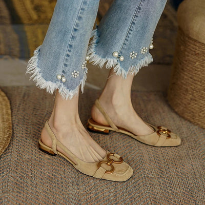 Joanna - Elegante Vintage-Sandalen