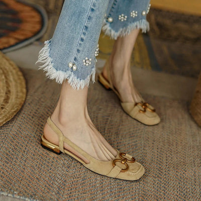 Joanna - Elegante Vintage-Sandalen