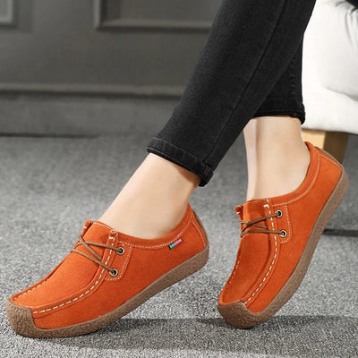 Malen - Damen-Turnschuhe aus Wildleder