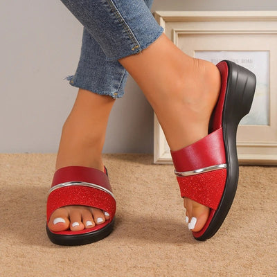 Indra - Bequeme und Glitzernde Sandalen