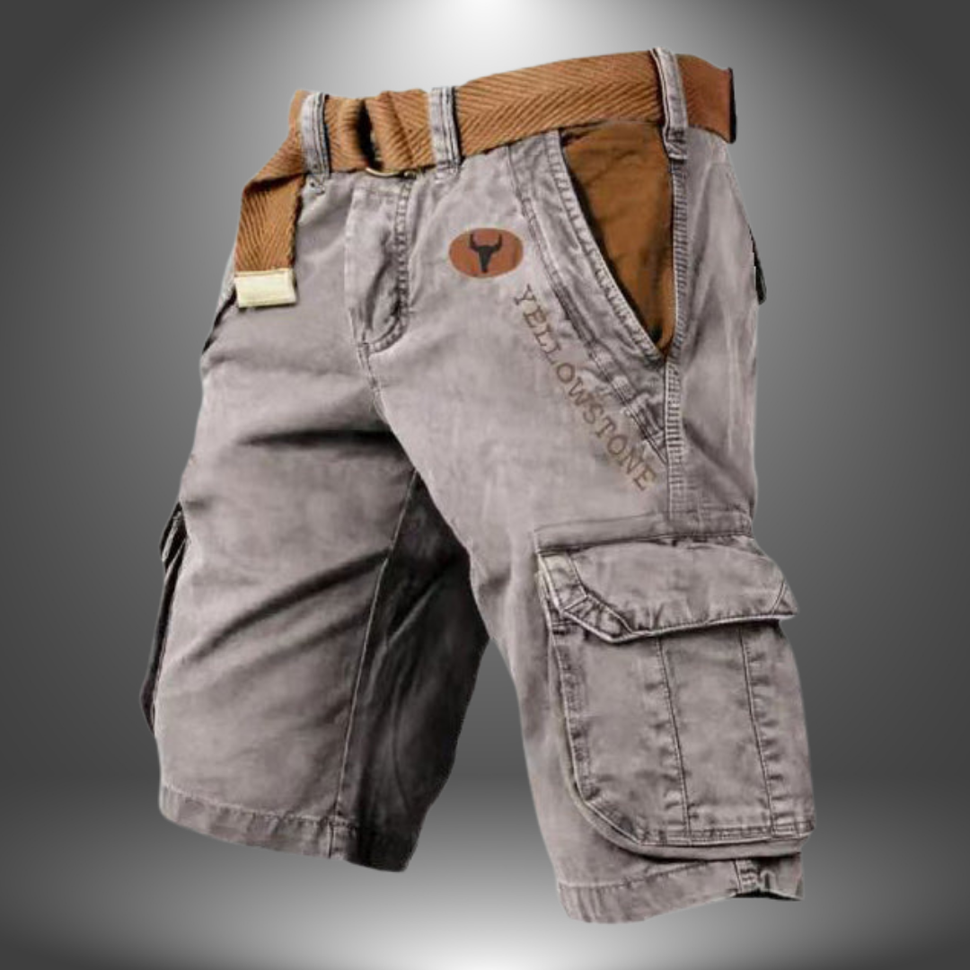 YELLOWSTONE - HANDGEFERTIGTE CARGOSHORTS