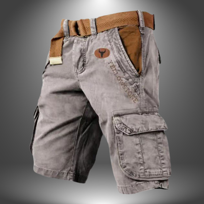 YELLOWSTONE - HANDGEFERTIGTE CARGOSHORTS