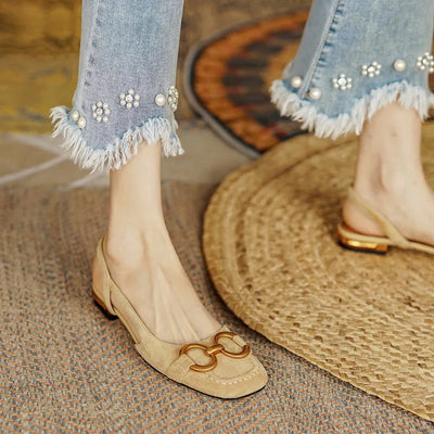 Joanna - Elegante Vintage-Sandalen