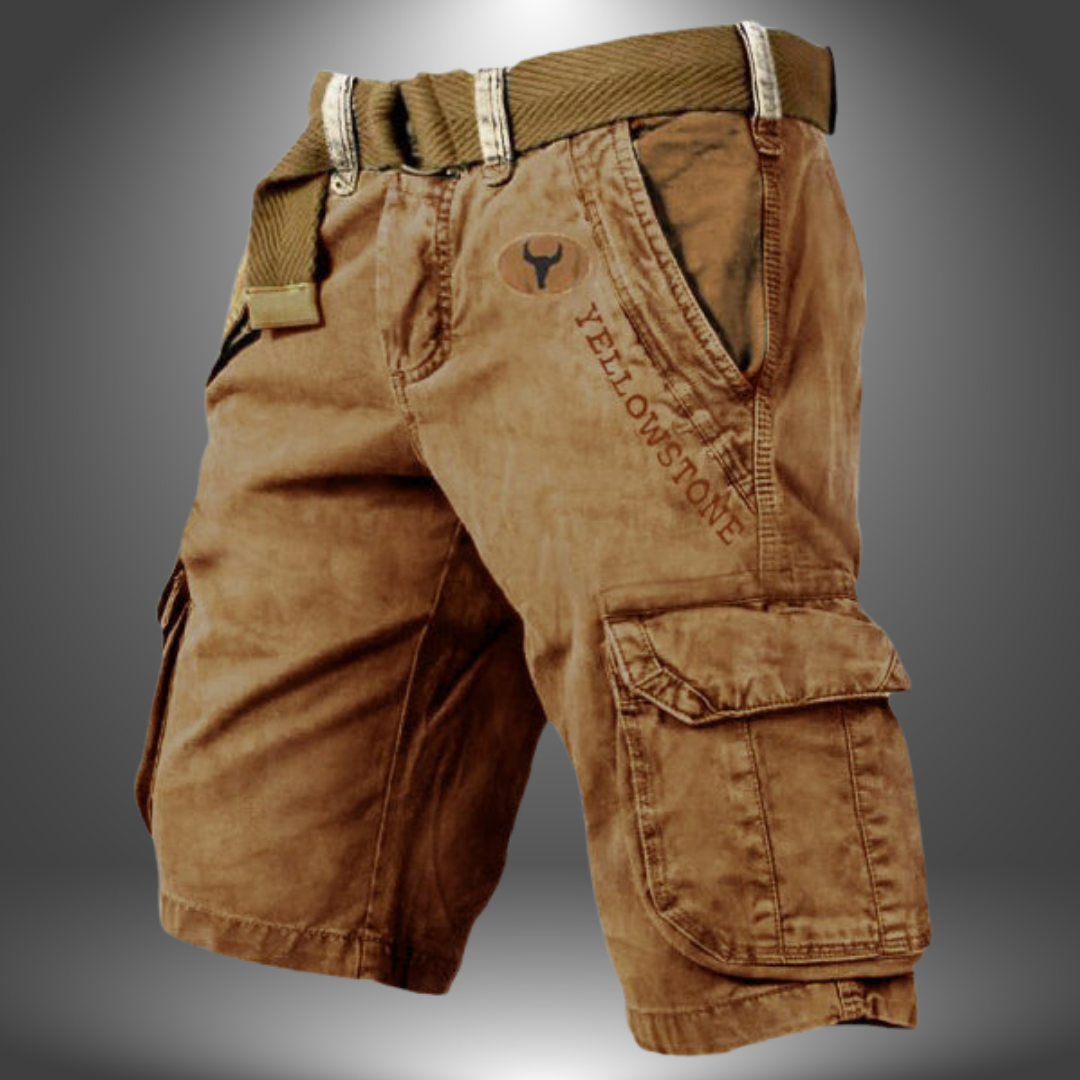 YELLOWSTONE - HANDGEFERTIGTE CARGOSHORTS