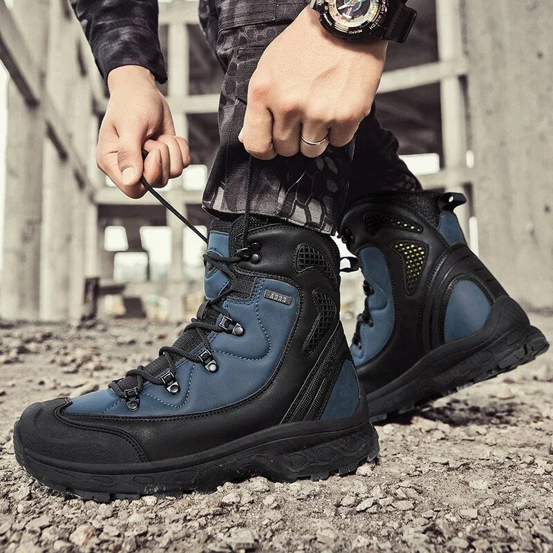 Bernard - Wasserdichte Lederstiefel für Männer