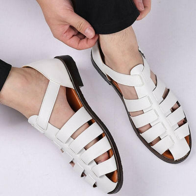 Ollie - Klassische Und Elegante Ledersandalen