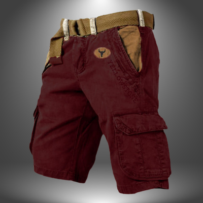 YELLOWSTONE - HANDGEFERTIGTE CARGOSHORTS