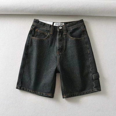 Angelique - Hohe Denim Taille Hose