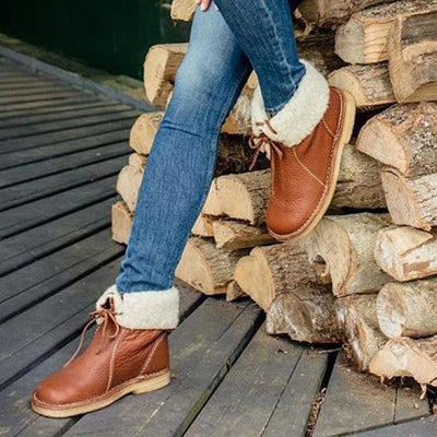Alba® | Wasserdichte Stiefel mit Wollfutter