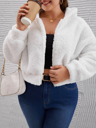 Lía® | Teddyjacke mit Kapuze