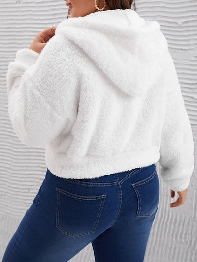 Lía® | Teddyjacke mit Kapuze