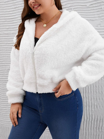 Lía® | Teddyjacke mit Kapuze