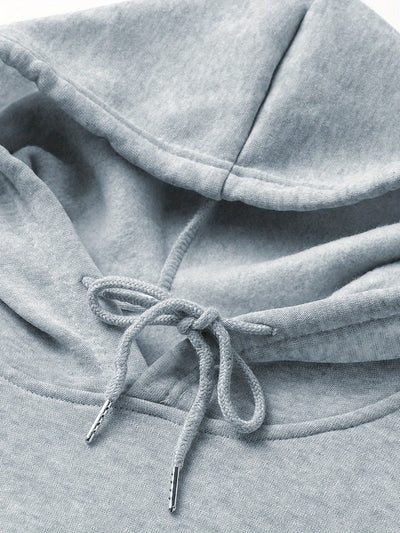 Elisa® | Kapuzenpullover mit New York-Print und Kordelzug