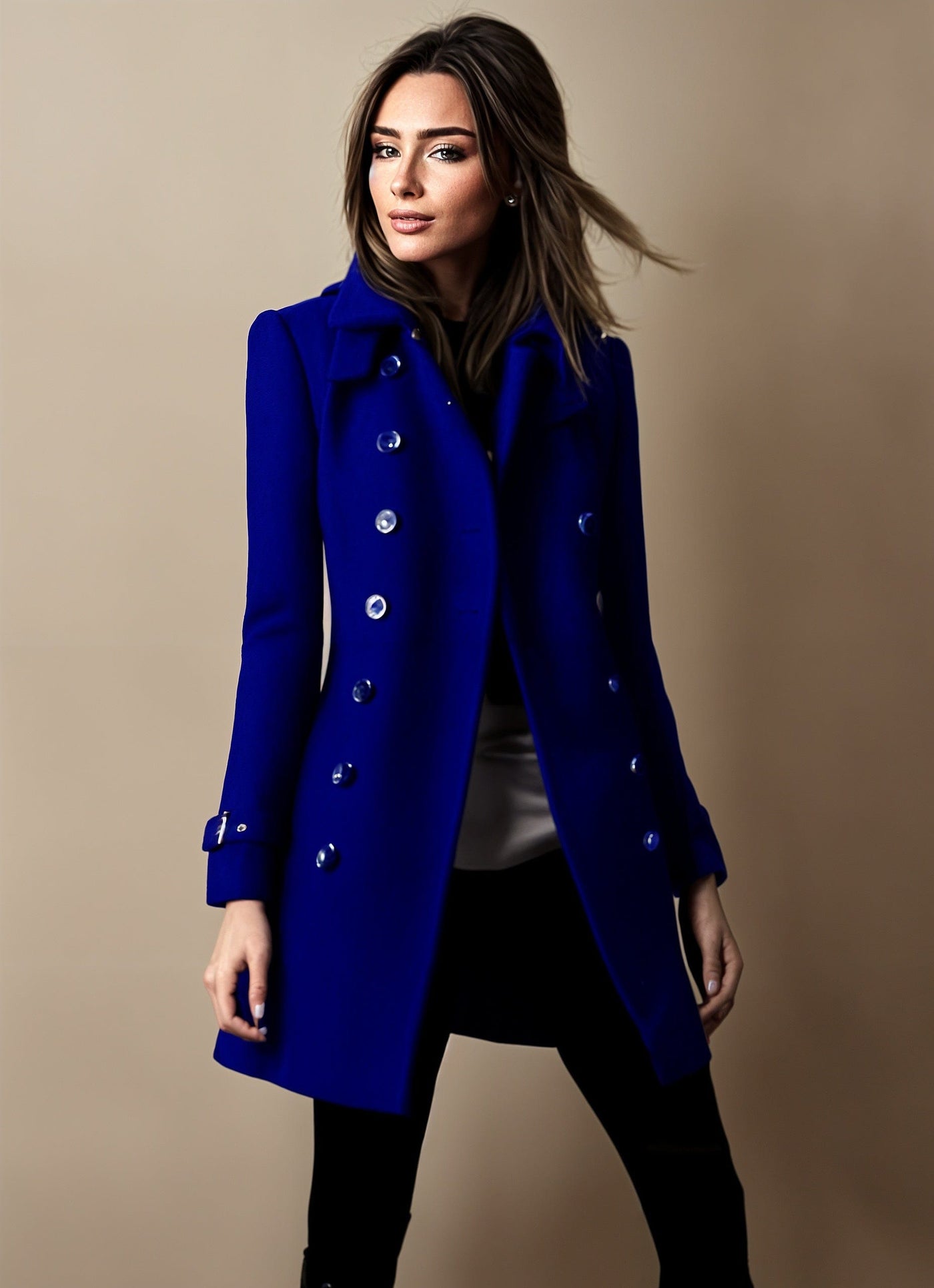 Kallista® | Eleganter Mantel für Damen