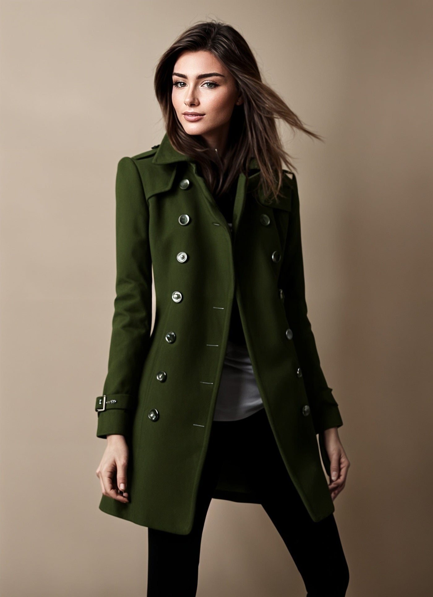 Kallista® | Eleganter Mantel für Damen
